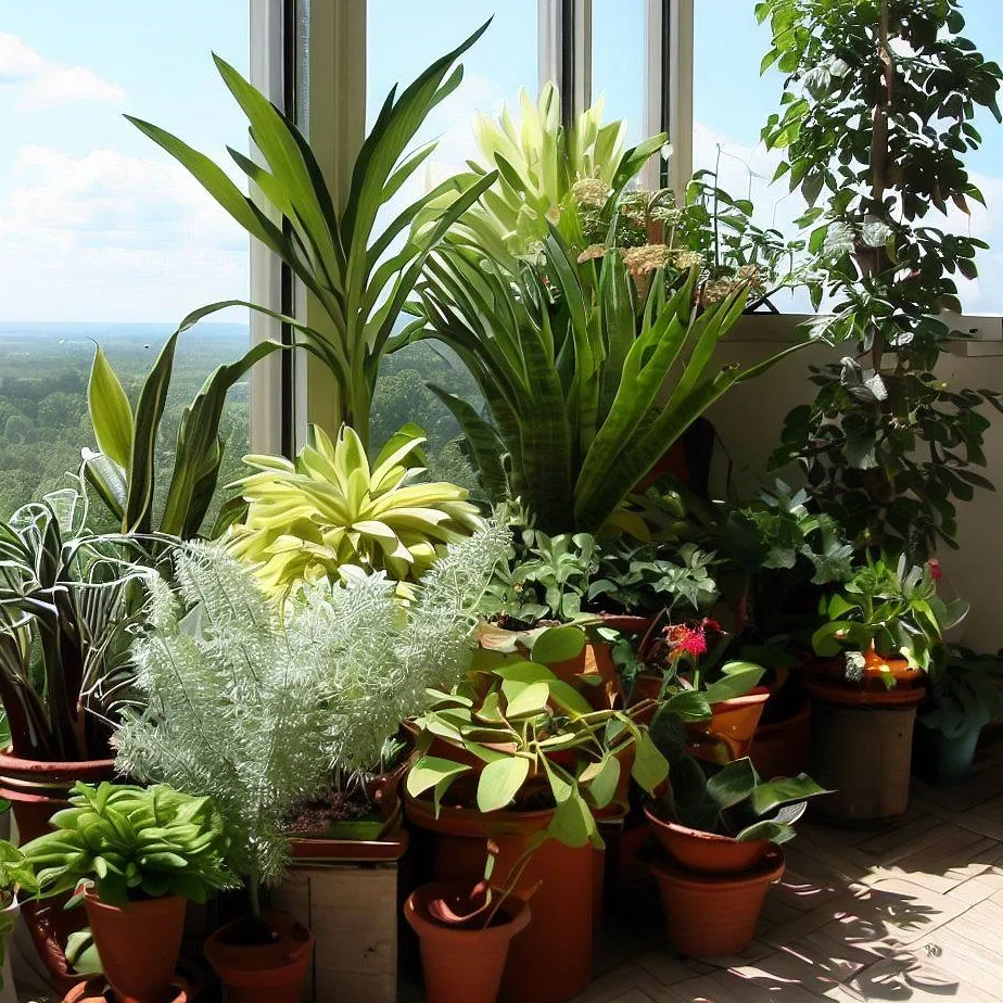 Rośliny na południowy balkon