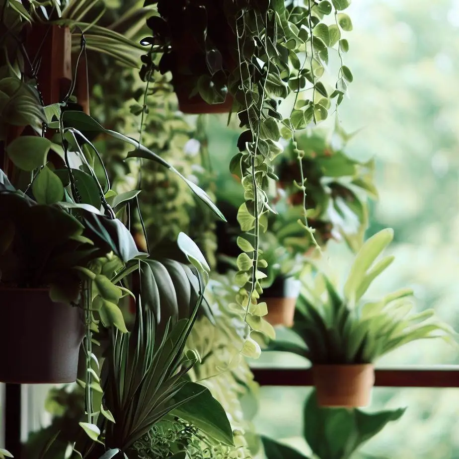 Rośliny zwisające na balkon
